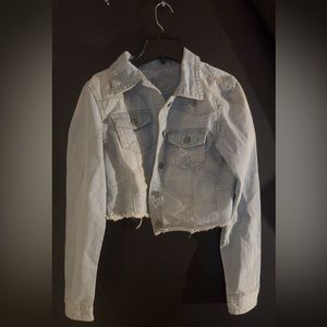 Cropped Jean Jacket